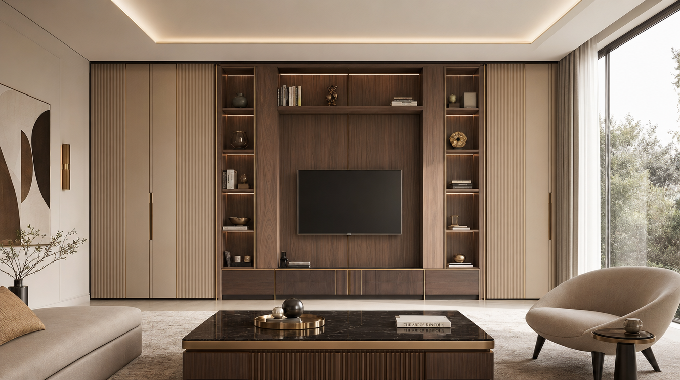 Minimalistyczny Salon